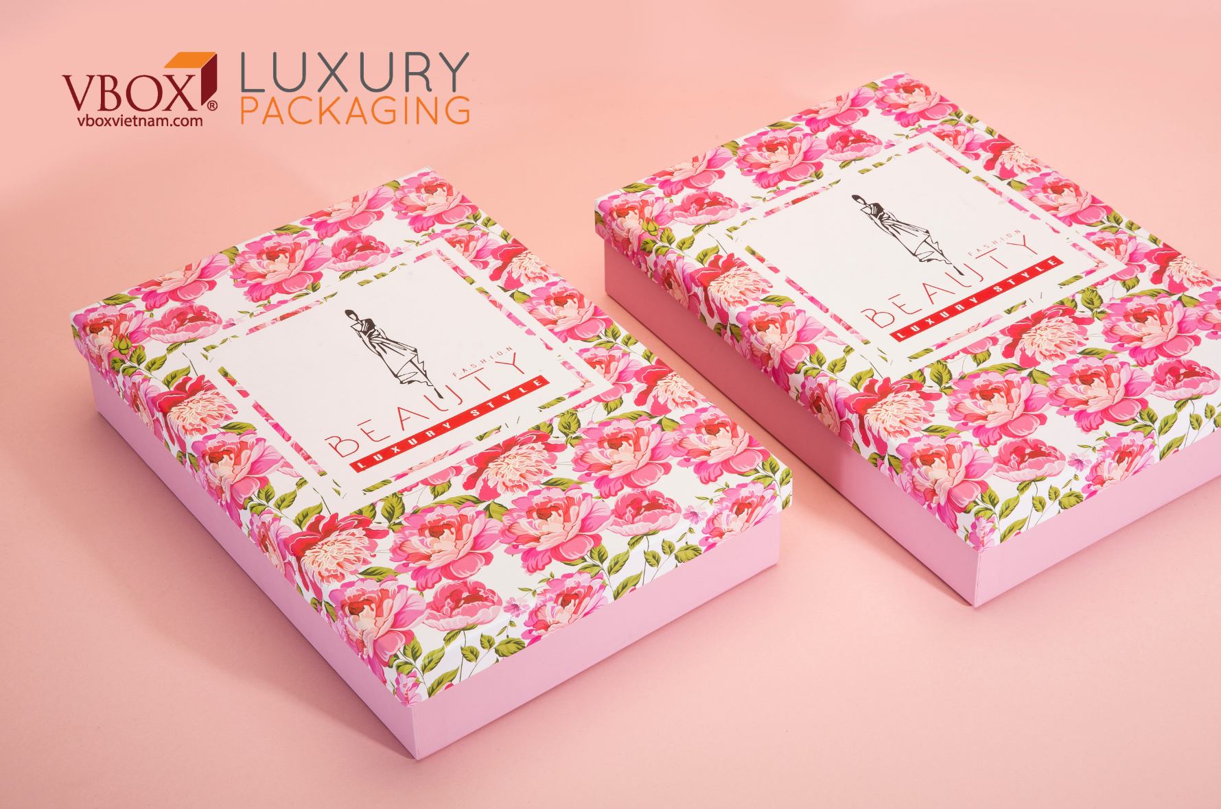 Hộp đựng thời trang do VBOX thiết kế và sản xuất
