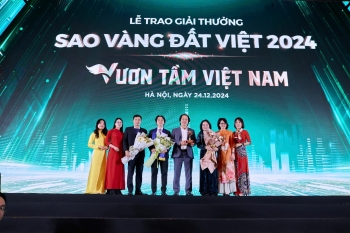 VBOX TỰ HÀO LẦN THỨ 2 ĐƯỢC NHẬN GIẢI THƯỞNG SAO VÀNG ĐẤT VIỆT
