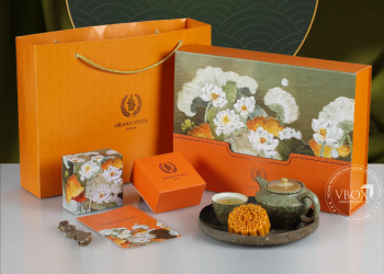 Hộp Bánh Trung Thu Khách Sạn Grand Vista Hà Nội