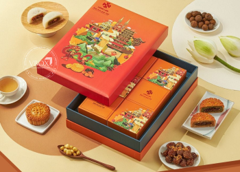 Hộp bánh trung thu - Hồng Lam 02