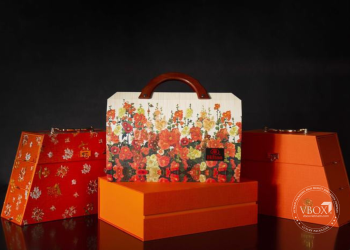 Hộp bánh trung thu KS Hilton Hanoi