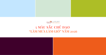 HÉ LỘ 5 MÀU SẮC CHỦ ĐẠO “LÀM MƯA LÀM GIÓ” NĂM 2026